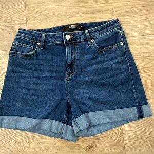 Hudson Jeans Dark Blue Women's Jean Shorts